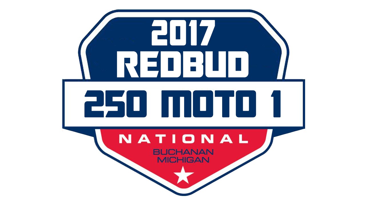 2017 Pro Motocross RedBud 250 Moto 1 HD