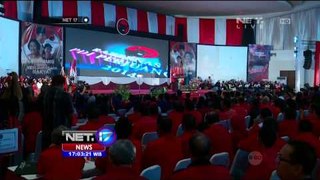 Bahasan dalam Rakernas PDIP Perjuangan di Semarang -NET17