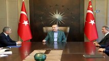Cumhurbaşkanı Erdoğan, Rusya Federasyonu Savunma Bakanını Kabul Ediyor