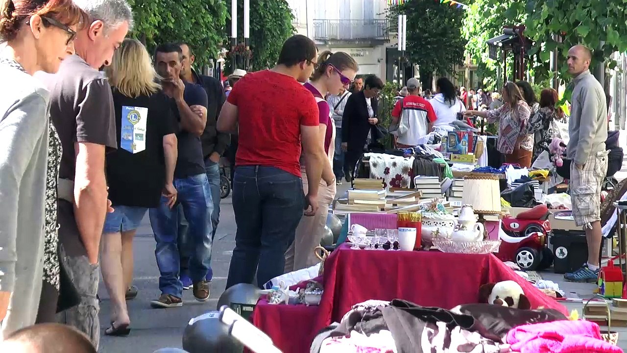 Gap : près de 40 exposants au vide-grenier philanthrope du Lions Club rue Carnot