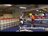 sparring at robert garcia boxing academy in oxnard EsNews Boxing