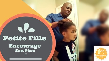 Une Petite Fille Encourage Son Père!!!