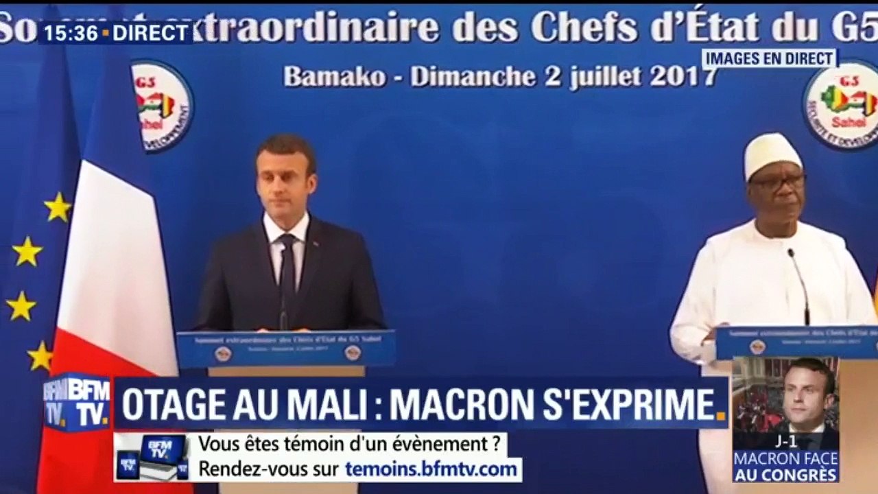 "Ces gens ne sont rien", dit Macron à propos des terroristes d’Al-Qaïda retenant au Mali une otage française