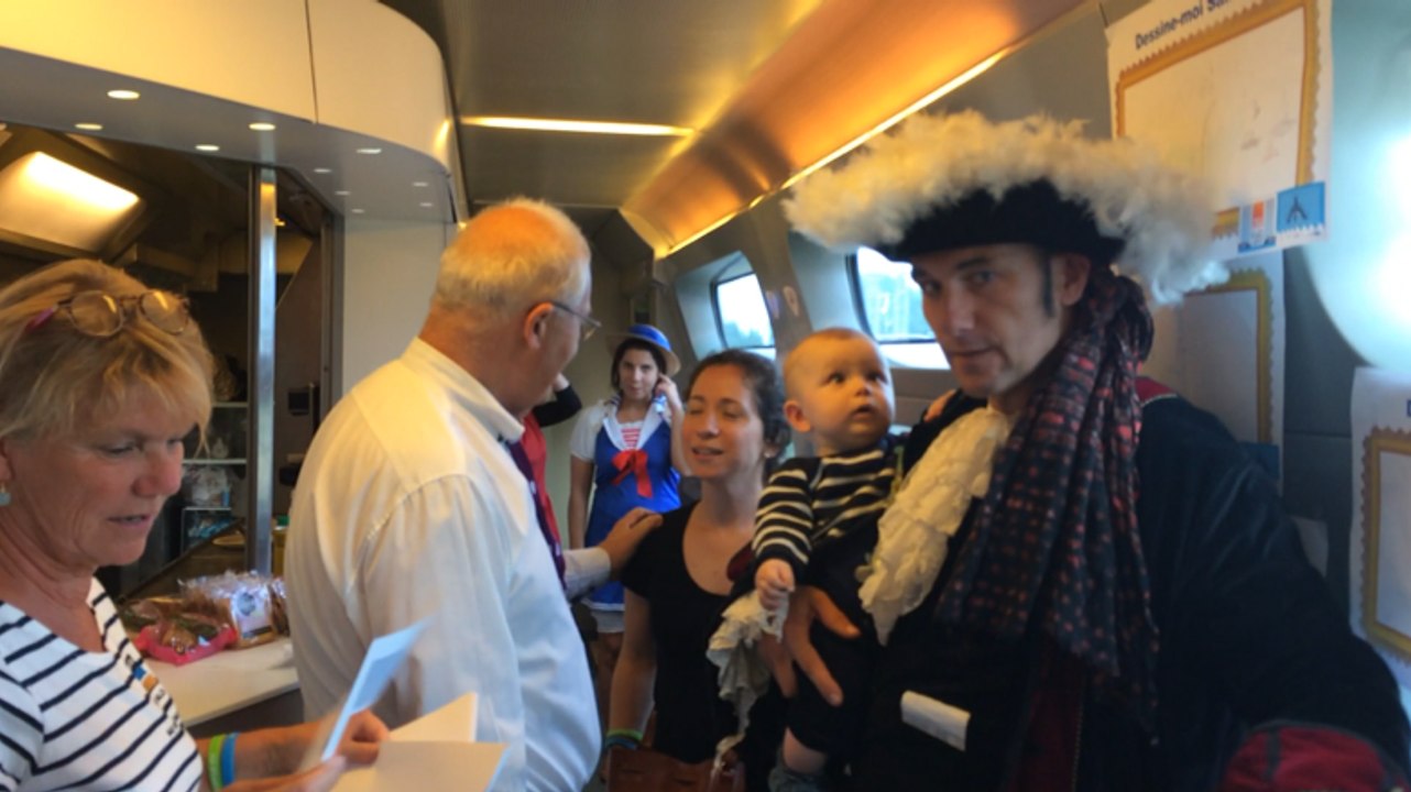 Premier TGV 2h17 vers Saint-Malo, ambiance à bord