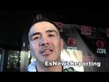 brandon rios on camp for manny pacquiao and bodyshot landing on seckbach EsNews Boxing