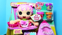 NEW Lalaloopsy Potty Surprise with Baby Alive Doll Eating Surprise Poop & Diapers