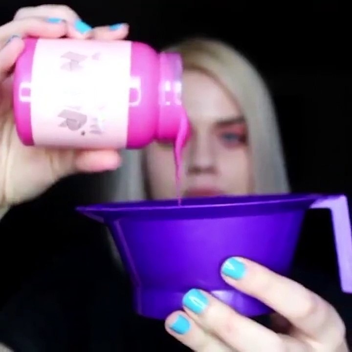 TINTE ROSADO PARA PELO CORTO DE MUJER - PEINADO PARA CABELLO CORTO