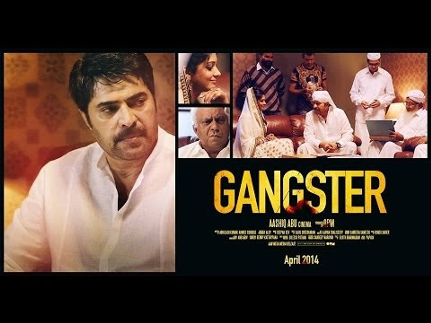 വര ന ന അക ബർ അല ഖ ൻ Gangster Movie Posters Mammootty Nyla Usha Aparna Gopinath Video Dailymotion