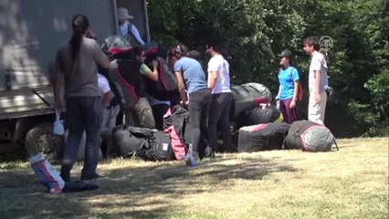 Yamaç Paraşütçüleri Bursa'da Buluştu