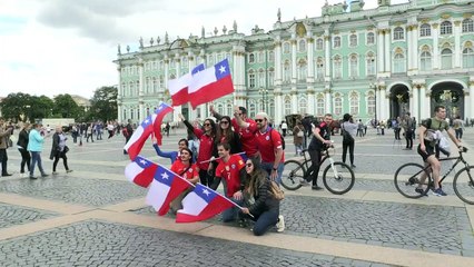 Confédérations: l'ambiance monte dans les rues avant la finale