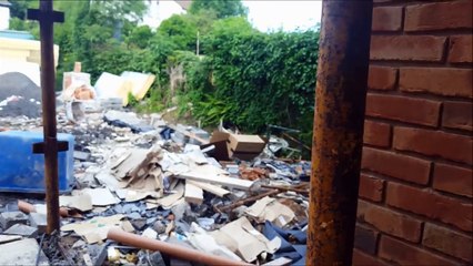 Cat Stuck in Brickwork of New Construction