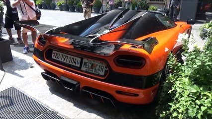Orange Koenigsegg Agera RS ''XS'' in Milan!!!