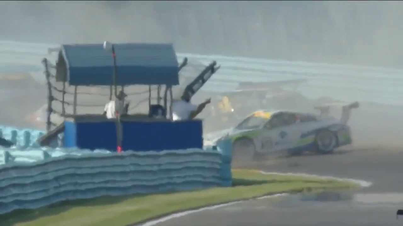 Porsche Carrera Cup Watkins Glen 2017 Race 1 Huge Crash Red Flag