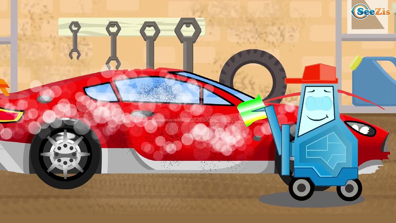 English episodes compilation Cars for kids - The White Ambulance - Kids Channel KC - Power Wheels PW