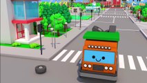 Caminhão e caminhão de bombeiro para Crianças | Desenhos animados carros bebês compilação de 54 min
