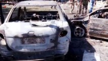 Terroristas suicidas hacen estallar tres coches bomba en Damasco