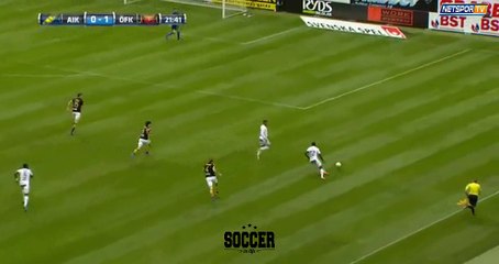 Gabriel Somi Goal HD - AIK	0-1	Ostersunds 02.07.2017