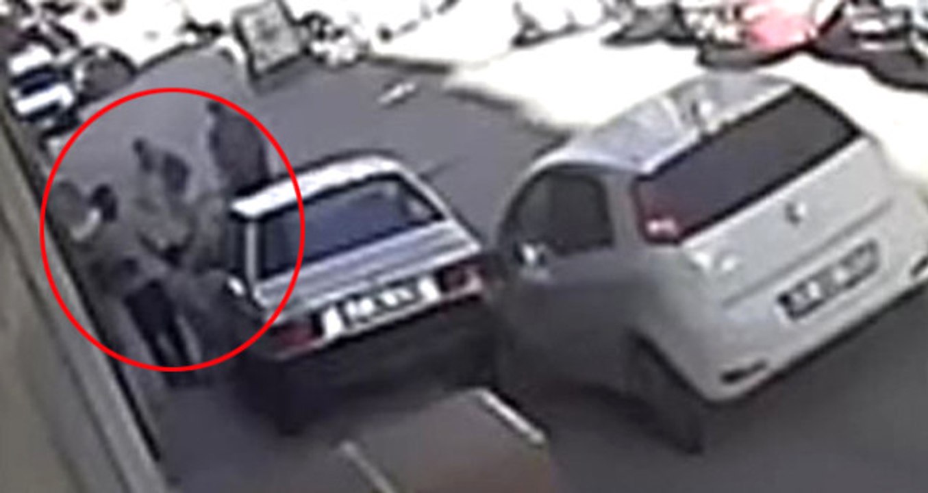 Baba ve İki Çocuğu Ölümden Son Anda Kurtuldu, Korkunç Kaza Kamerada!