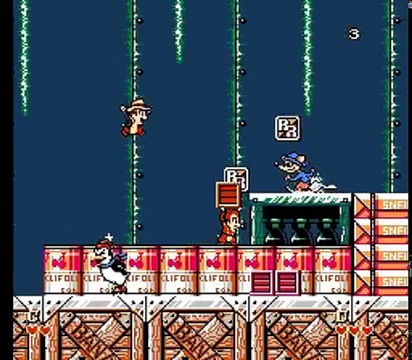 NES Longplay [129] Chip 'n Dale: Rescue Rangers 2