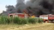 Fire Destroys Tents in Syrian Refugees Camp in Lebanon