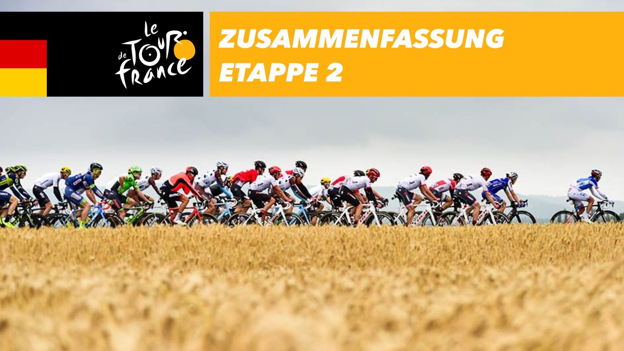 Zusammenfassung - Etappe 2 - Tour de France 2017