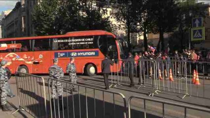 Los colores de Chile tiñen San Petersburgo