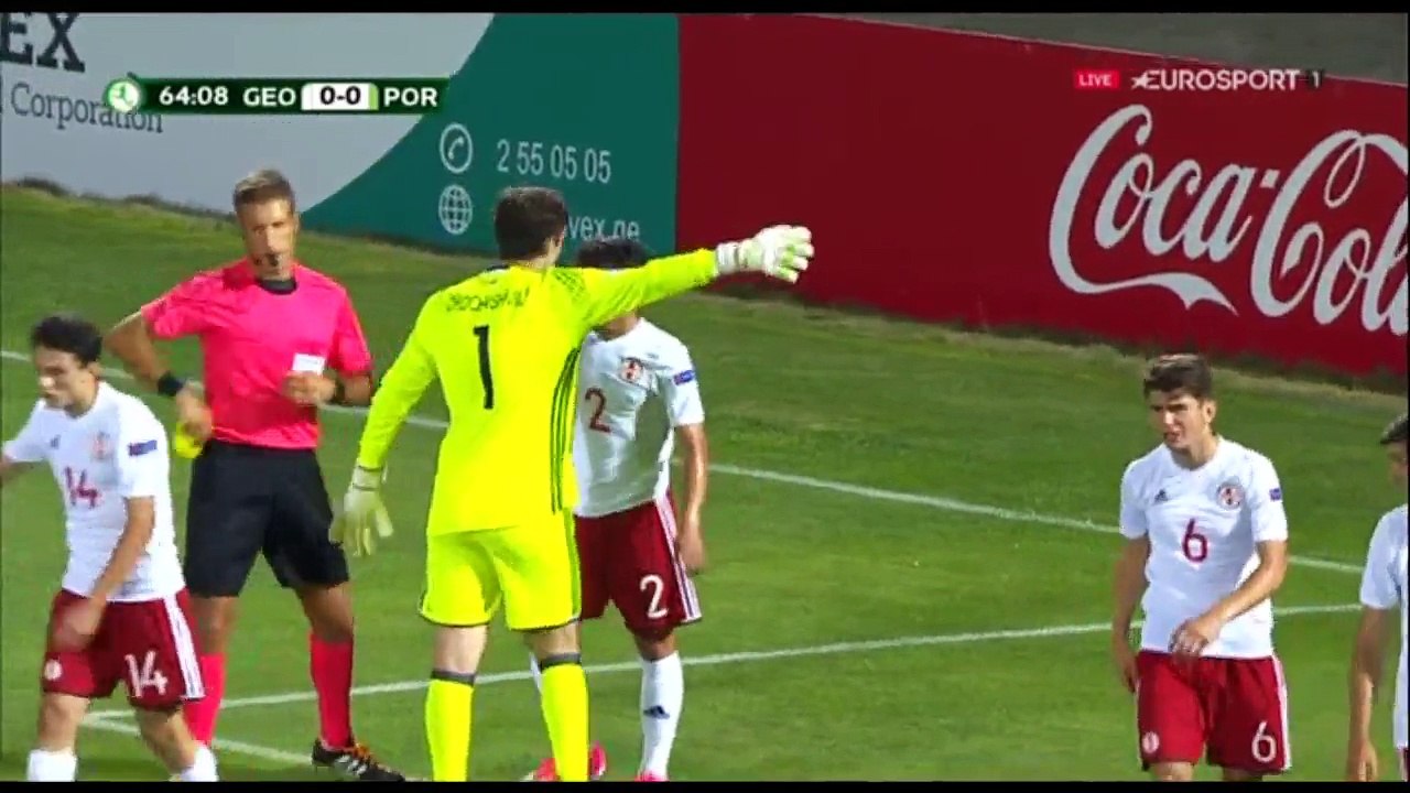 Georgia U-19 vs Portugal U-19 0-1 | All Goals and Highlights | 02.07.2017 - Euro U19