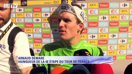 Tour de France – Arnaud Démare : "A aucun moment je n’ai douté"