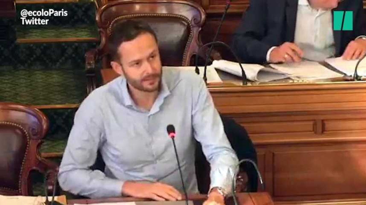 À Paris, les écologistes veulent sensibiliser contre le manspreading