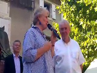 Grignan le Festival de la corresondance inauguré par Marie-Christine Barrault