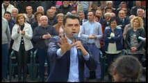 Ora News - Protesta e opozites - Basha: Opozita ka mbështetjen totale të Washingtonit. Nuk tërhiqemi