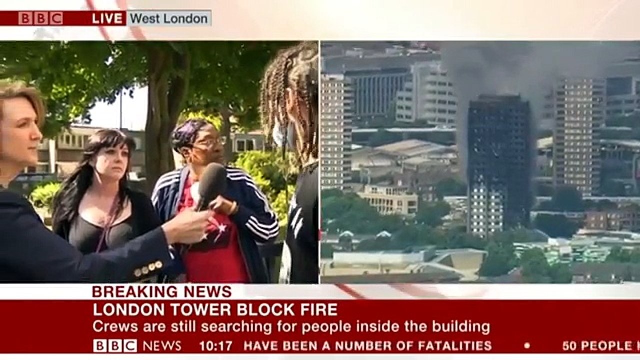 Grenfell Tower resident speaks of social cleansing