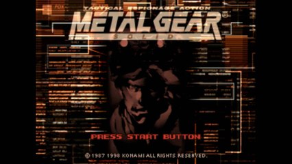 メタルギアソリッド [PS] オープニング