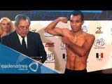 El boxeador mexicano Elías Emigdio por su pase a JO