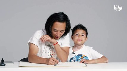 Kids Describe Their Parents to an Illustrator