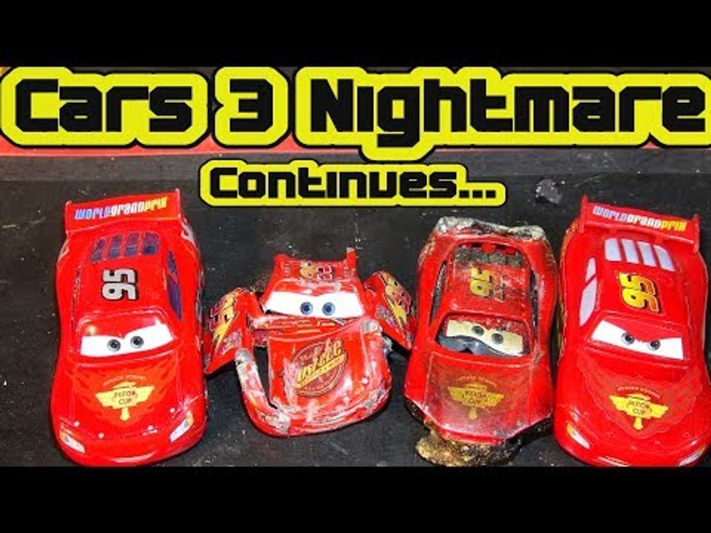 Lightning McQueen's Big Crash