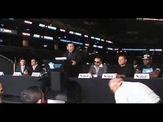 Fireworks Paulie Malignaggi vs Zab Judah Full Presser EsNews Boxing