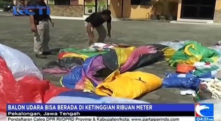 Ganggu Penerbangan, Polisi Sita Balon Udara di Pekalongan