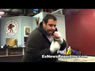 tapia going with no breaks in the gym EsNews Boxing
