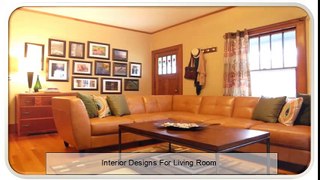 Interior Designs For Living Room - Living Room Decorating Ideas