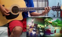 Soushin Shoujo Matoi ED [My Only Place] guitar cover 【Acordes】