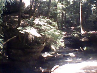 Continue video of the trials in National Park In Ohio