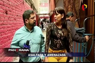 Asaltada y amenazada: Comerciante frente a frente con la muerte