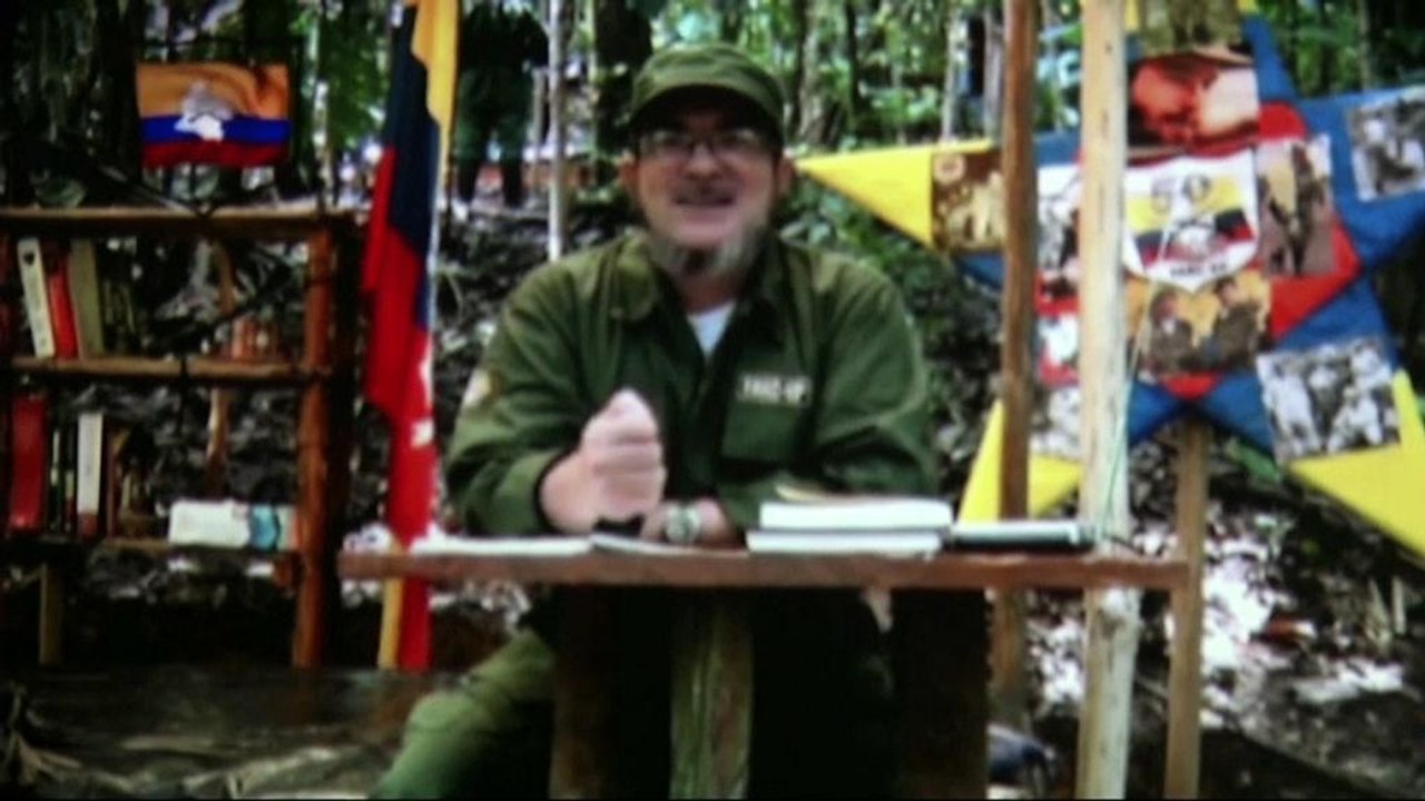 Farc-chef erleidet schlaganfall