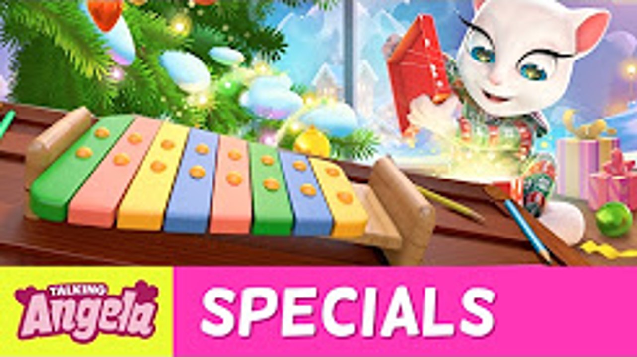 NEW SONG - Merry Christmas from Talking Angela (Music Tutorial)