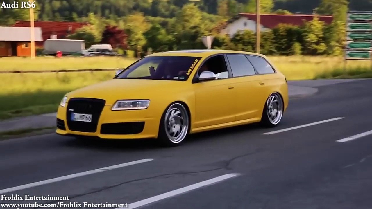 Audi RS6 V10 vs Lamborghini Gallardo LP560-4 (Limusine vs SuperSport) - Acceleration 0-320km-h