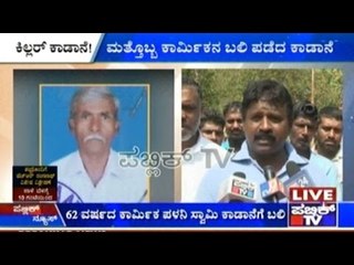 Virajpet: Wild Elephant Kills Cofee Estate Labourer