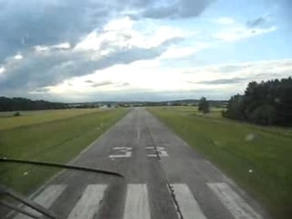 VIDEO: Perfekte Landung