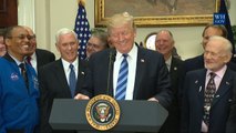 President Trump Announces And Signs The Space Council Executive Order