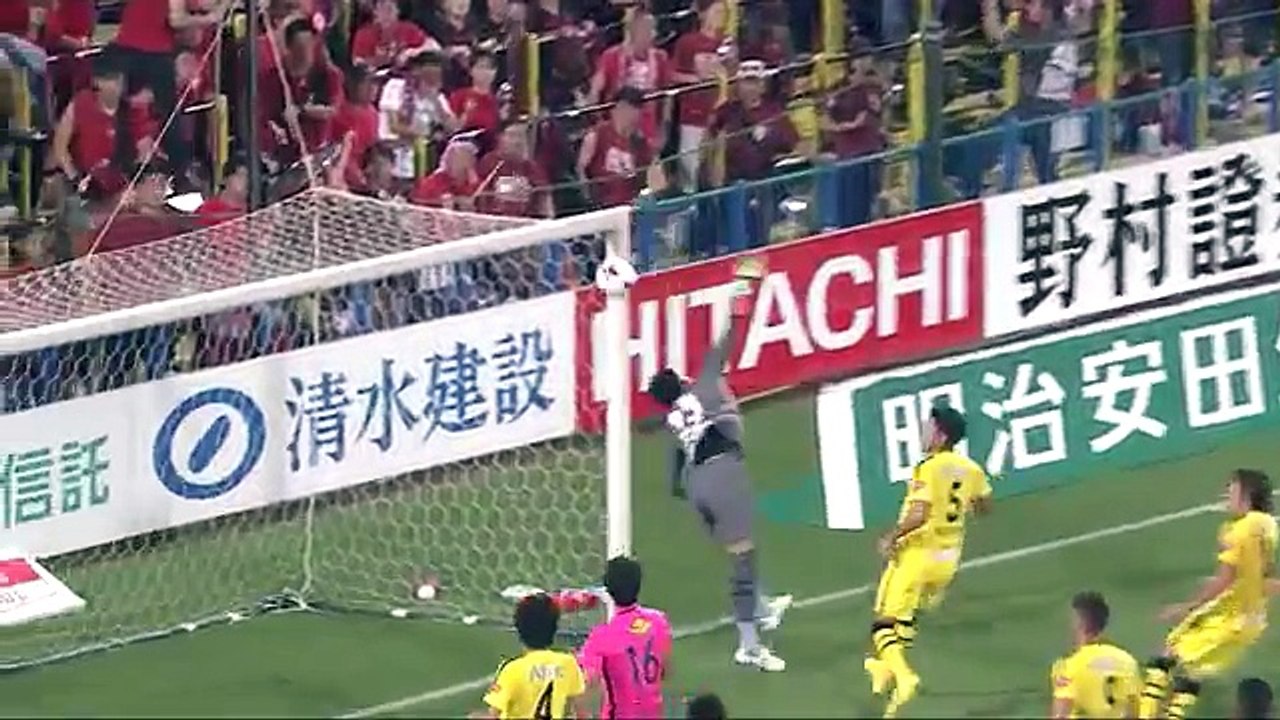 Kashiwa 2:3 Kashima  (Japanese J League. 2 July 2017)